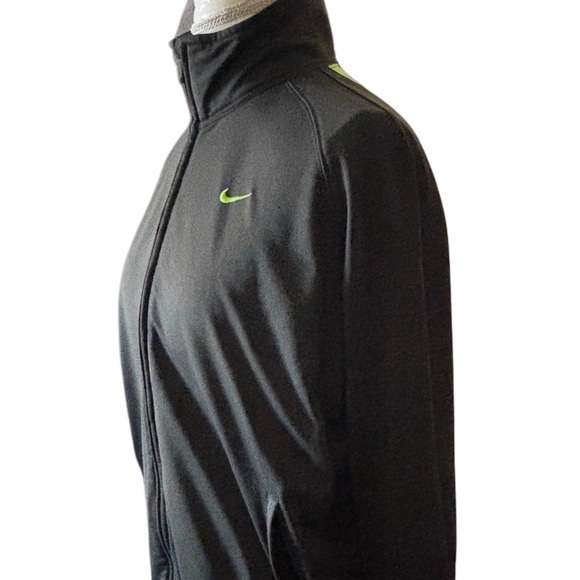 Nike Women’s Charcoal Volt Green Jacket Size XL - Picture 4 of 9